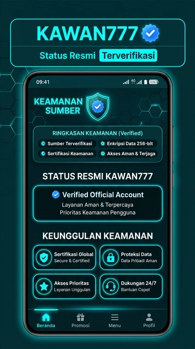 Halaman Resmi Kawan777 untuk Pengguna Android